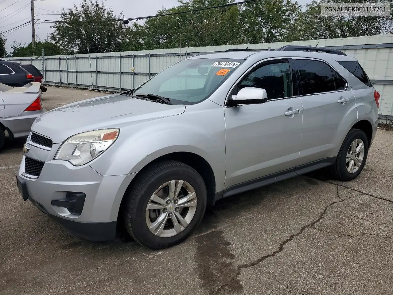 CHEVROLET EQUINOX 2015, VIN 2GNALBEK0F1117731