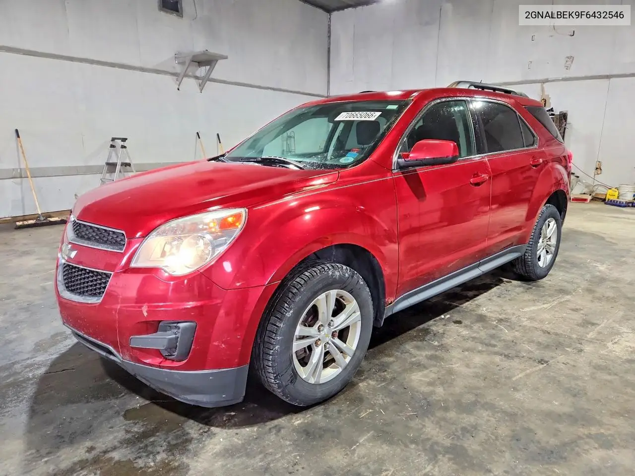 CHEVROLET EQUINOX 2015, VIN 2GNALBEK9F6432546
