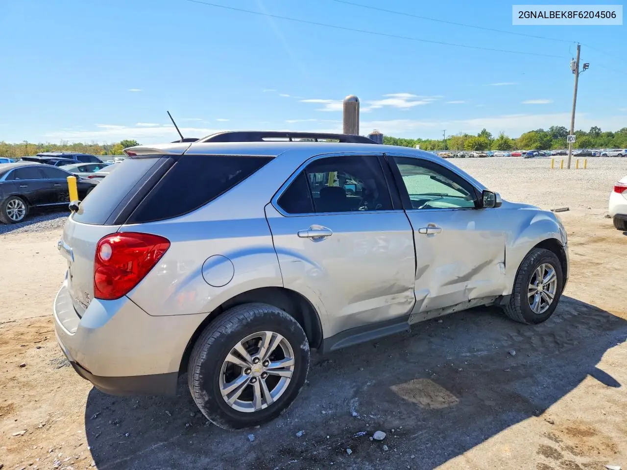 2015 CHEVROLET EQUINOX VIN 2GNALBEK8F6204506 — фото 3