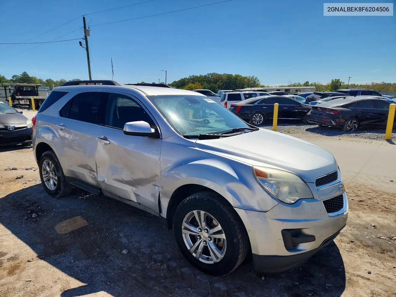 2015 CHEVROLET EQUINOX VIN 2GNALBEK8F6204506 — фото 4