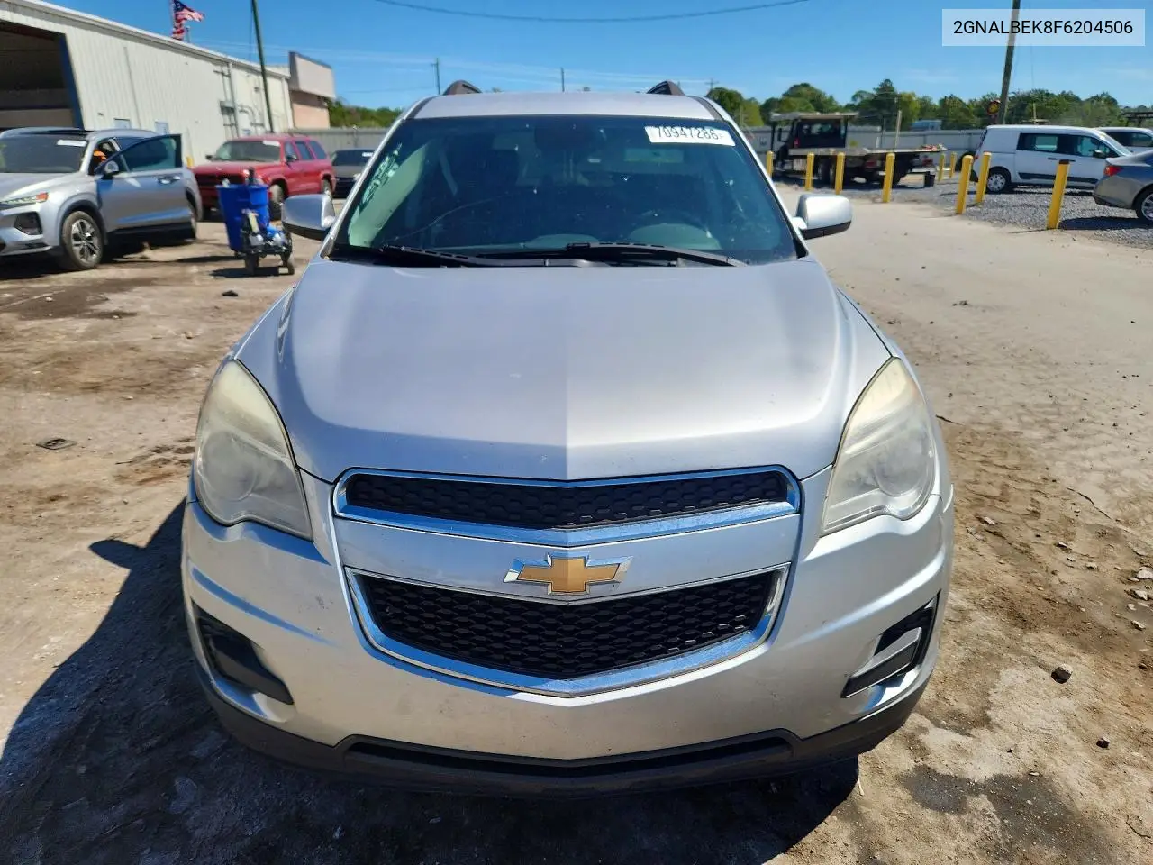 2015 CHEVROLET EQUINOX VIN 2GNALBEK8F6204506 — фото 5
