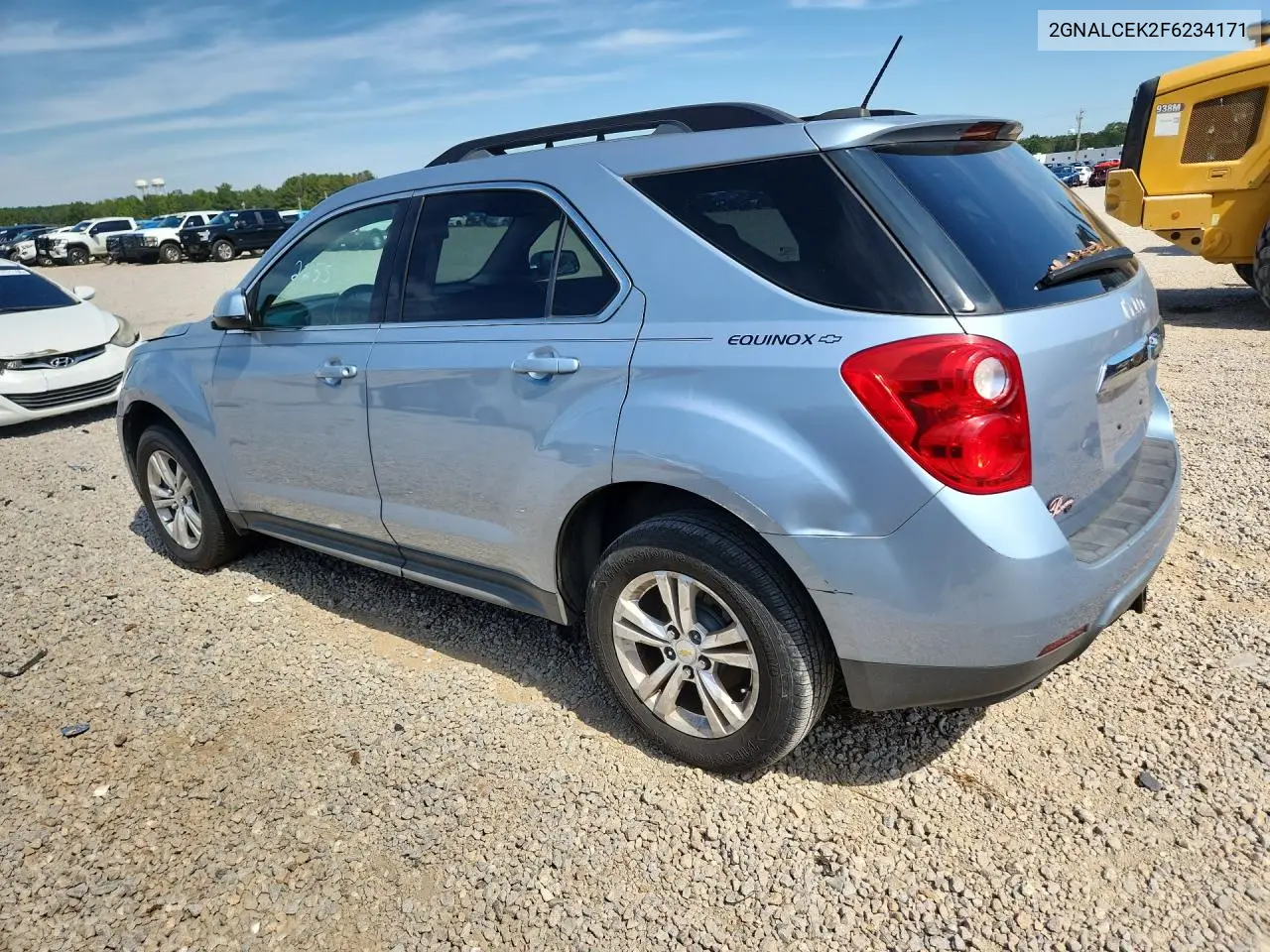 2015 CHEVROLET EQUINOX VIN 2GNALCEK2F6234171 — фото 2