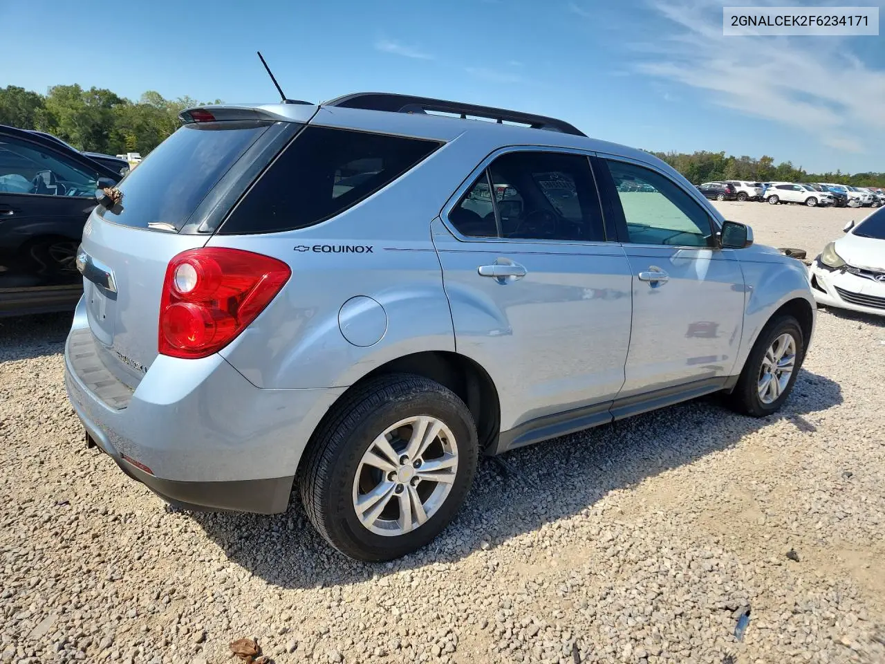 2015 CHEVROLET EQUINOX VIN 2GNALCEK2F6234171 — фото 3