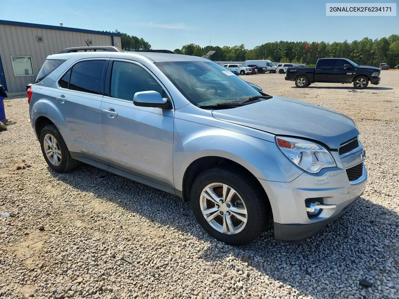 2015 CHEVROLET EQUINOX VIN 2GNALCEK2F6234171 — фото 4