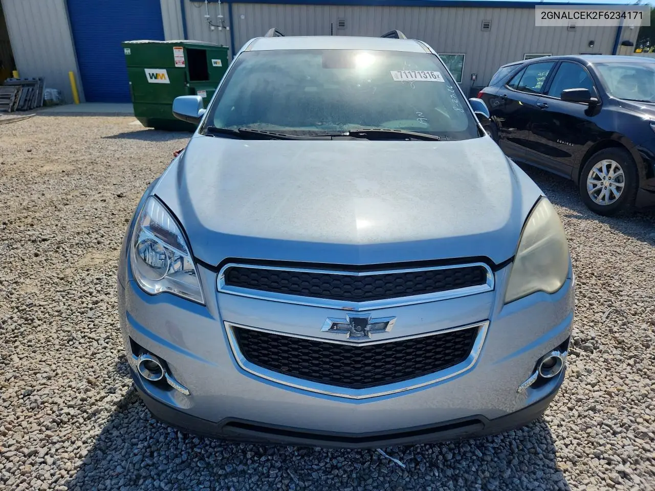 2015 CHEVROLET EQUINOX VIN 2GNALCEK2F6234171 — фото 5