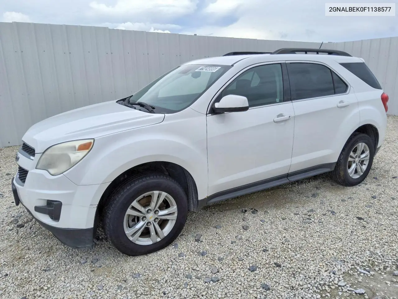 CHEVROLET EQUINOX 2015, VIN 2GNALBEK0F1138577