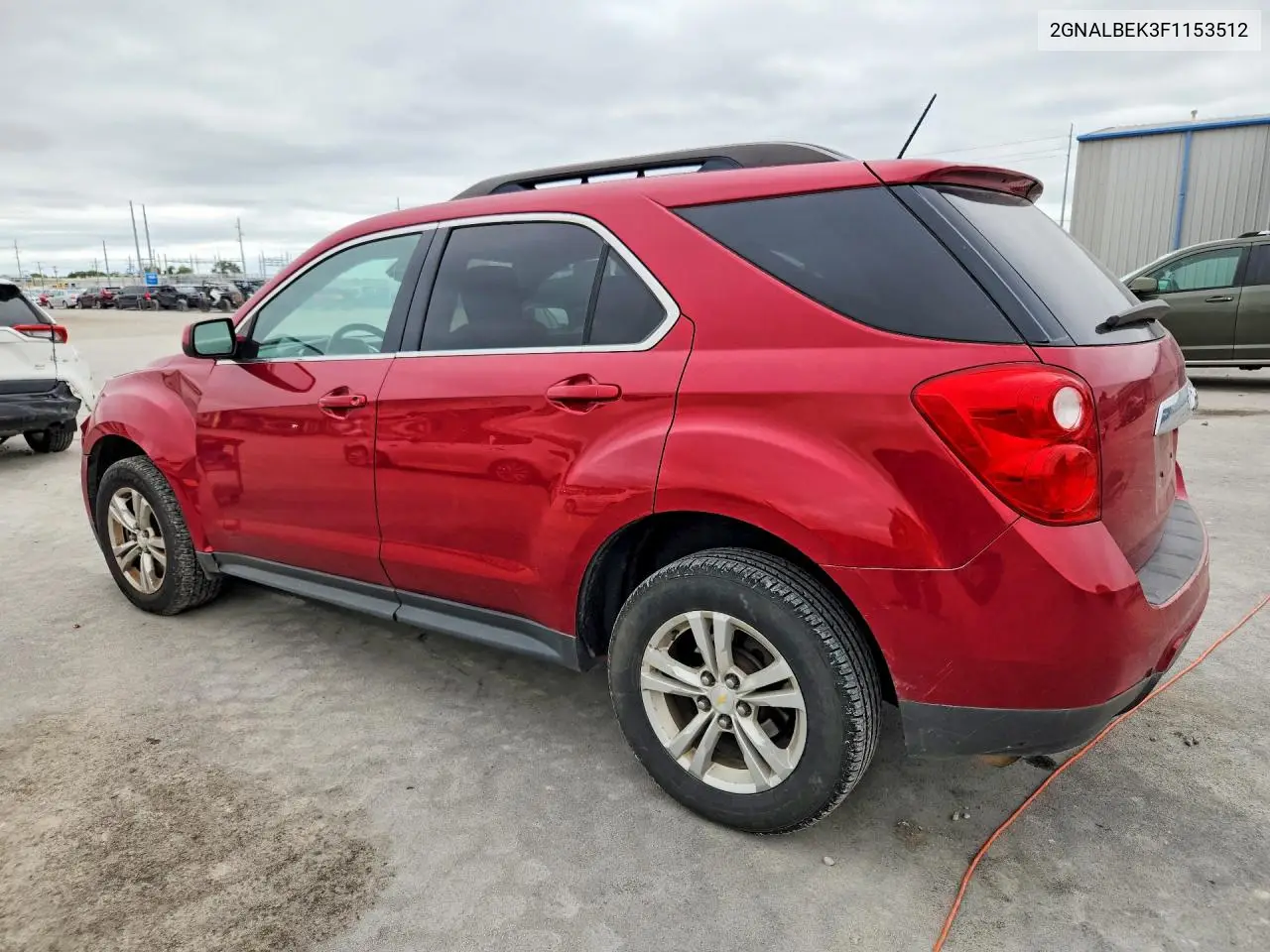 2015 CHEVROLET EQUINOX VIN 2GNALBEK3F1153512 — фото 2