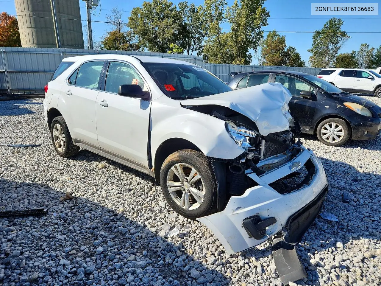 2015 CHEVROLET EQUINOX VIN 2GNFLEEK8F6136683 — фото 2