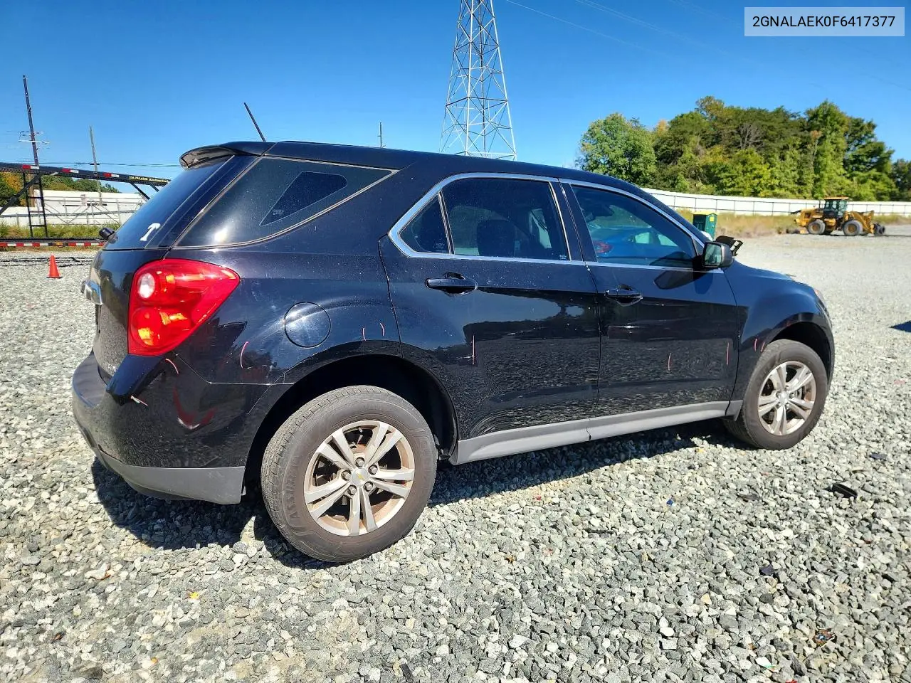 2015 CHEVROLET EQUINOX VIN 2GNALAEK0F6417377 — фото 3