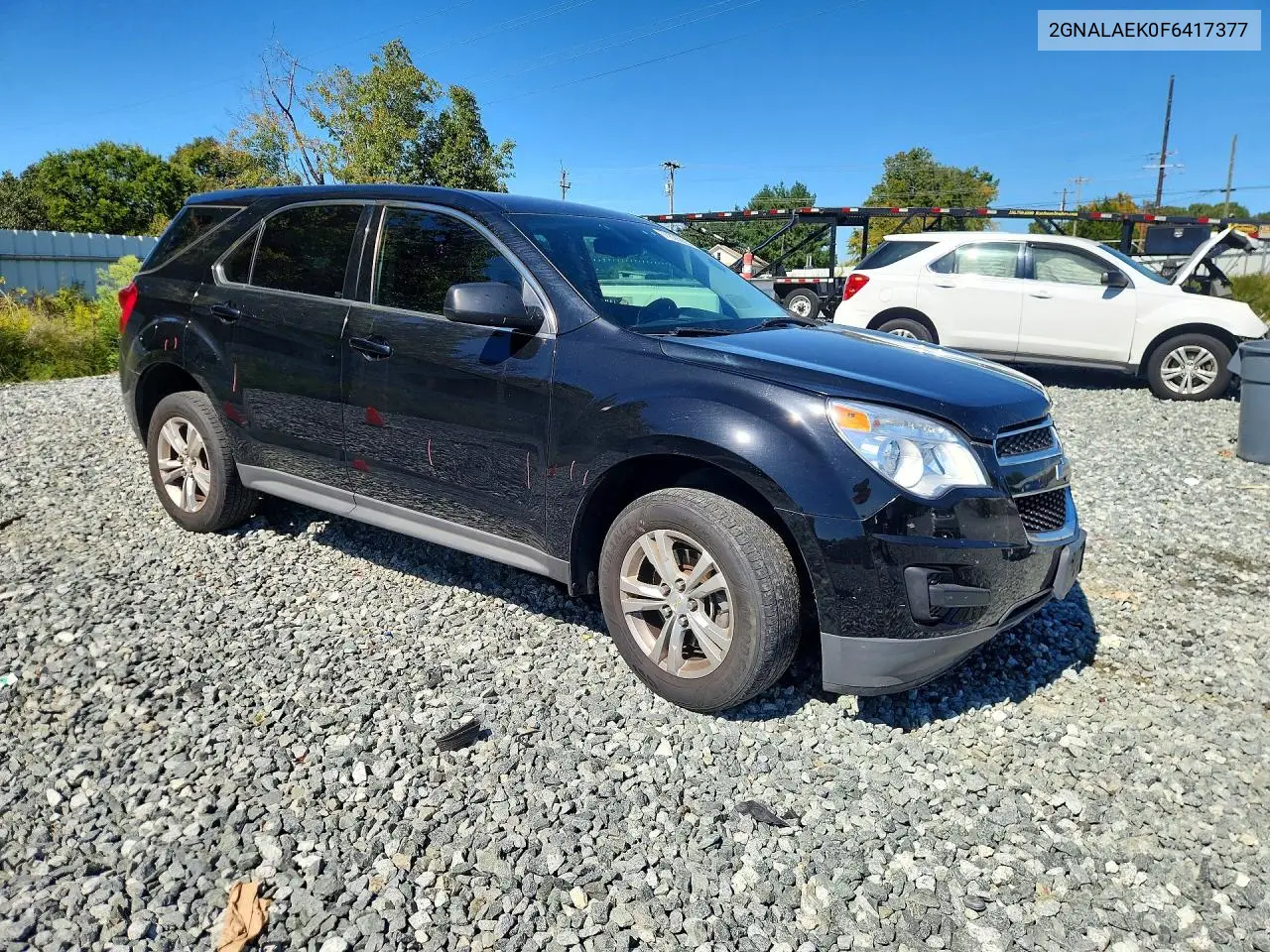 2015 CHEVROLET EQUINOX VIN 2GNALAEK0F6417377 — фото 4
