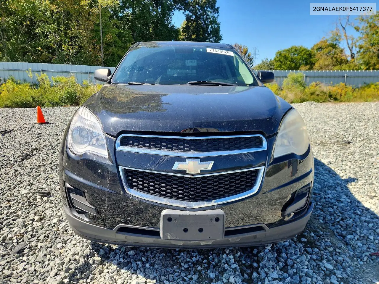 2015 CHEVROLET EQUINOX VIN 2GNALAEK0F6417377 — фото 5
