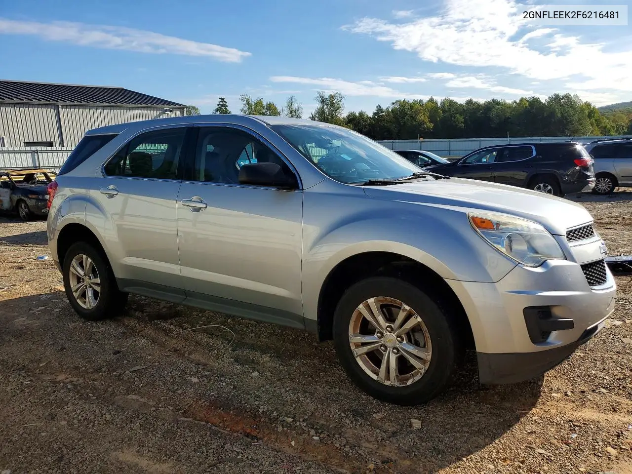 2015 CHEVROLET EQUINOX VIN 2GNFLEEK2F6216481 — фото 4