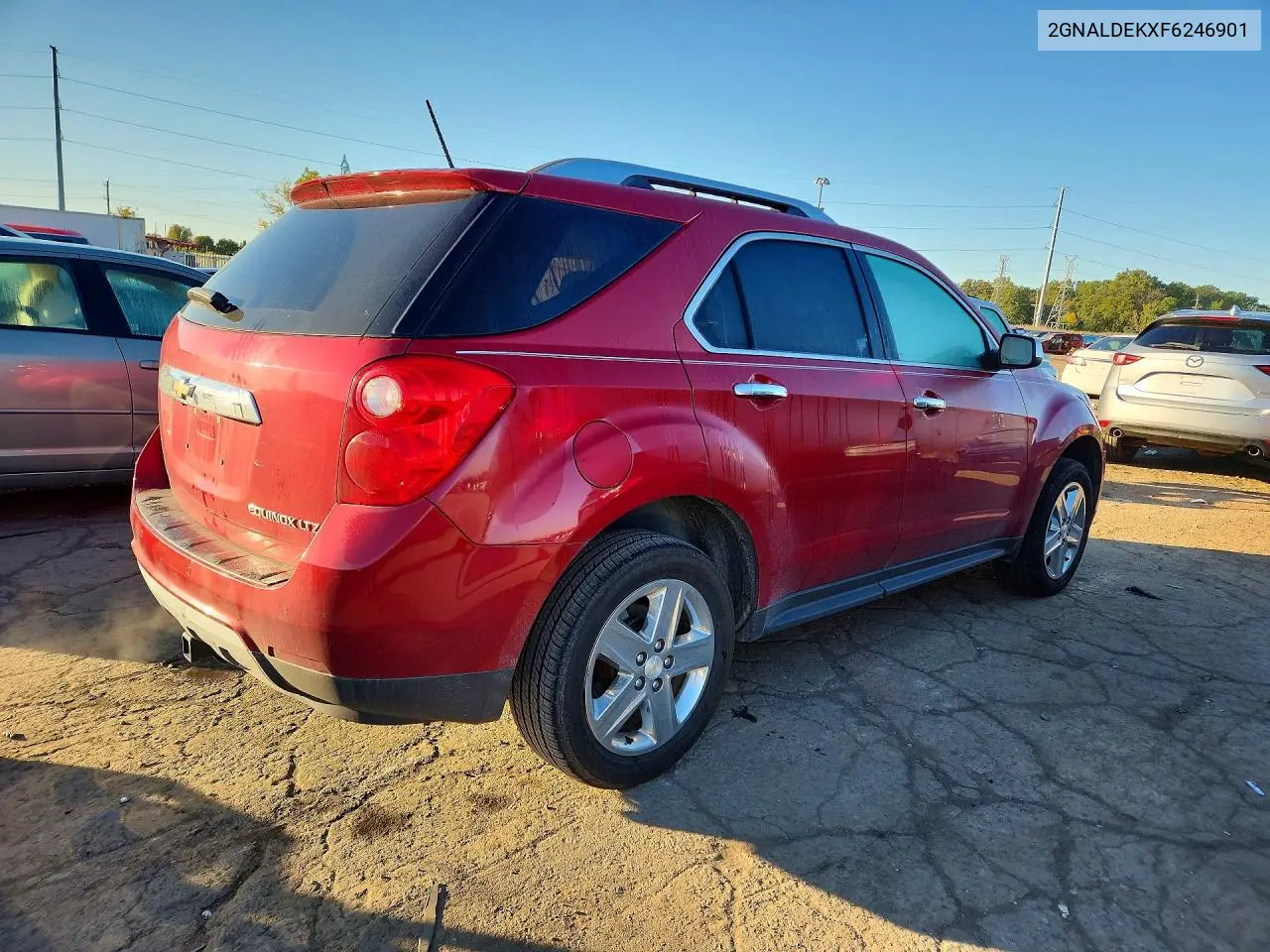 2015 CHEVROLET EQUINOX VIN 2GNALDEKXF6246901 — фото 3