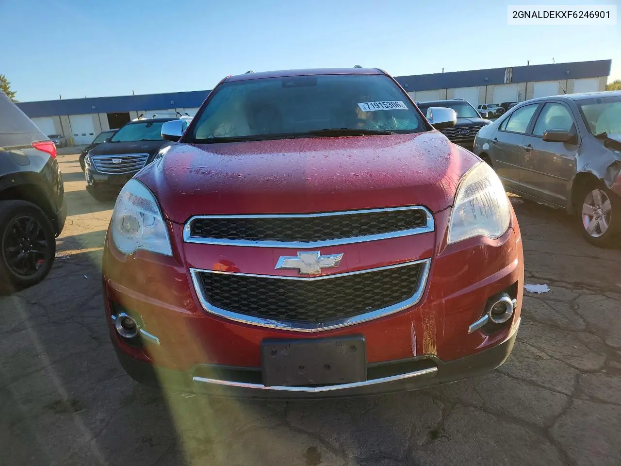 2015 CHEVROLET EQUINOX VIN 2GNALDEKXF6246901 — фото 5