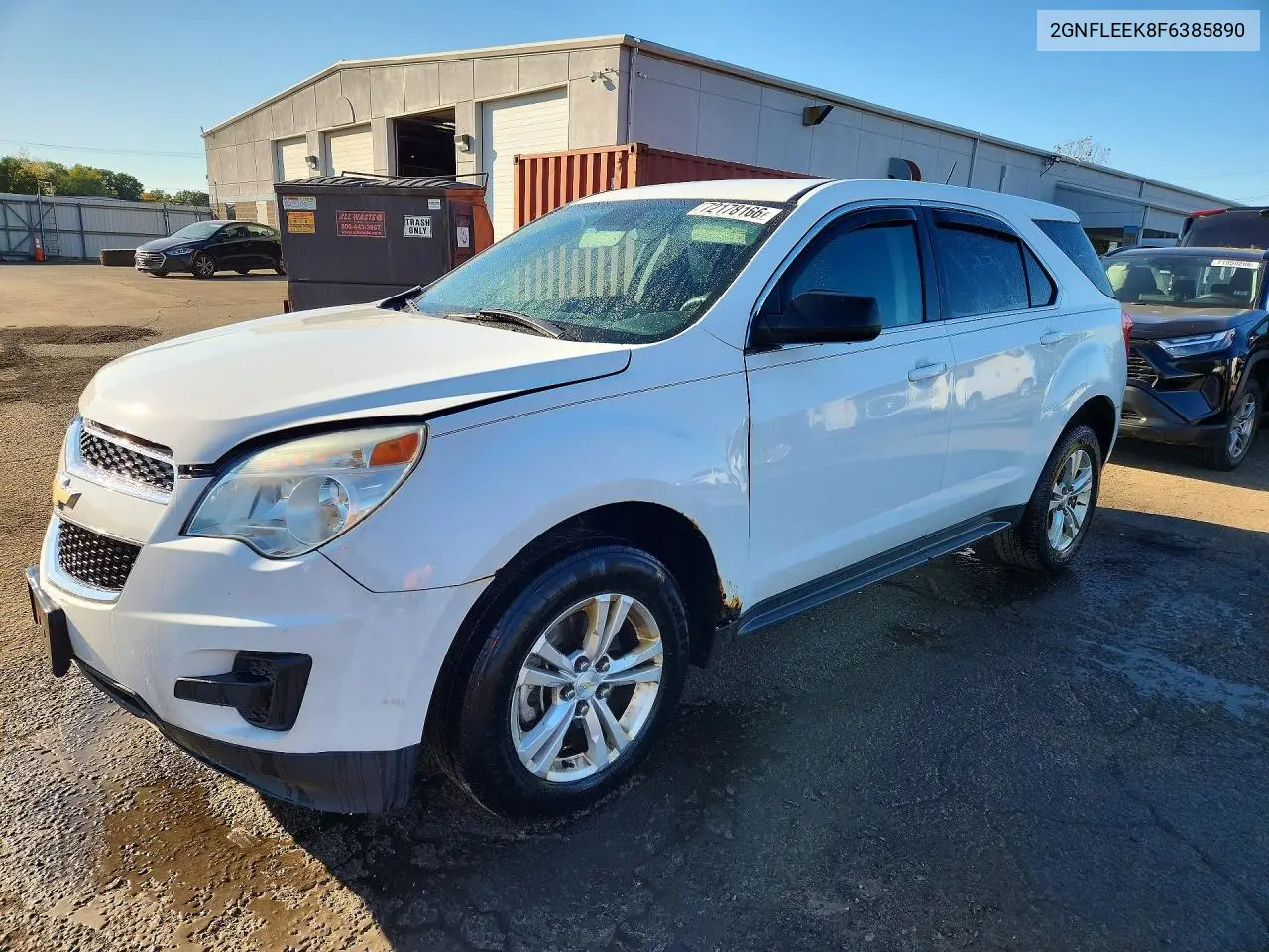 CHEVROLET EQUINOX 2015, VIN 2GNFLEEK8F6385890