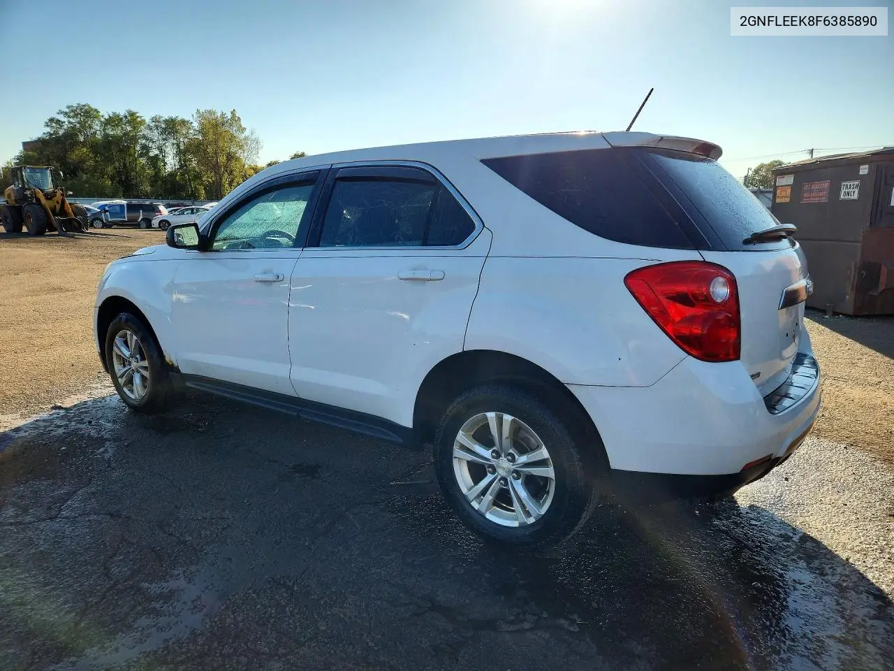 2015 CHEVROLET EQUINOX VIN 2GNFLEEK8F6385890 — фото 2