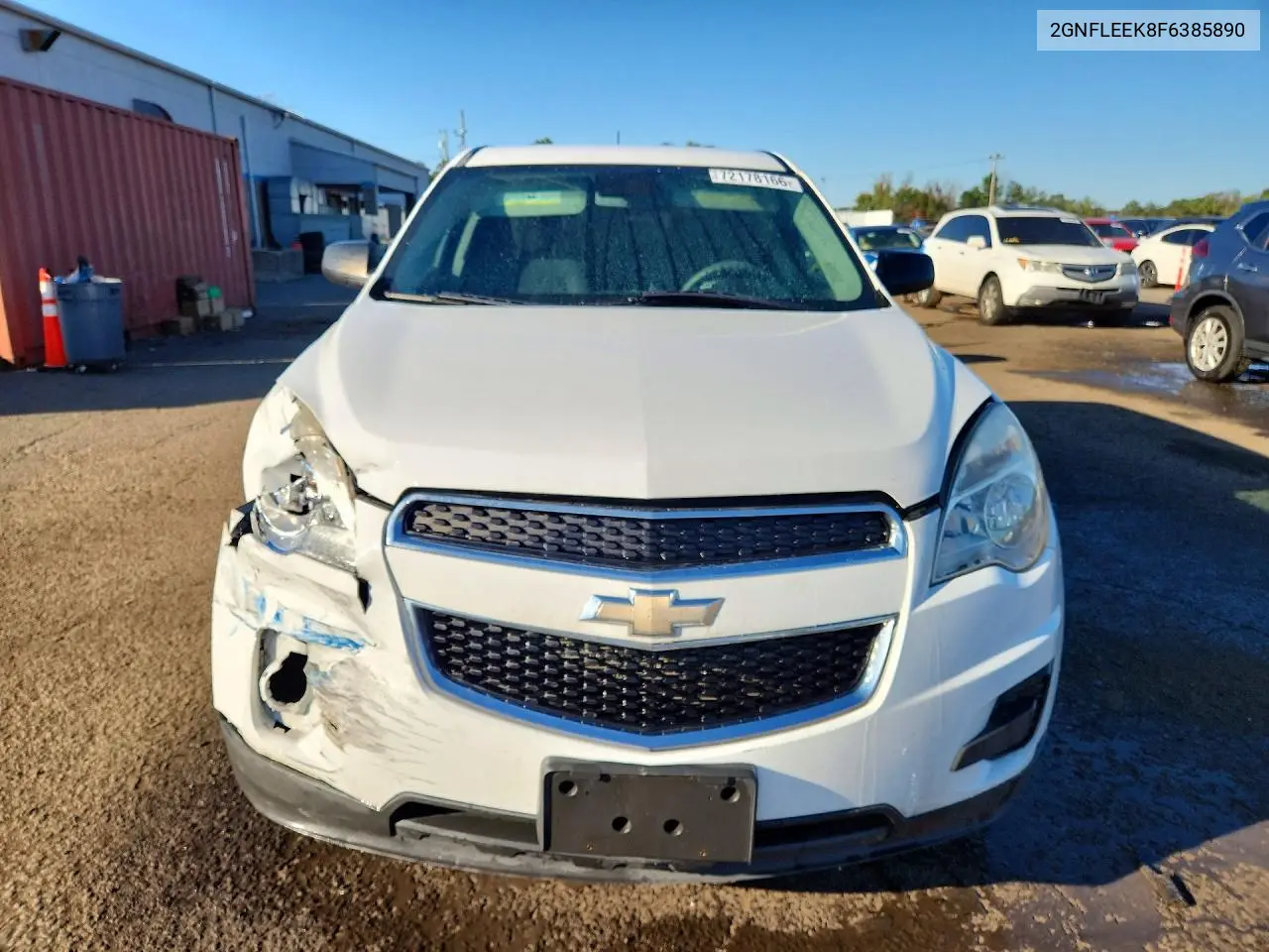 2015 CHEVROLET EQUINOX VIN 2GNFLEEK8F6385890 — фото 5