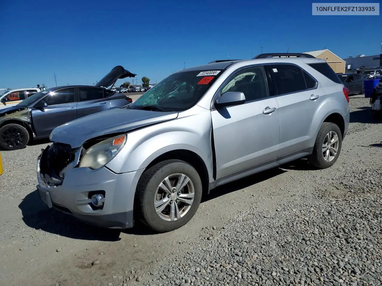 CHEVROLET EQUINOX 2015, VIN 1GNFLFEK2FZ133935