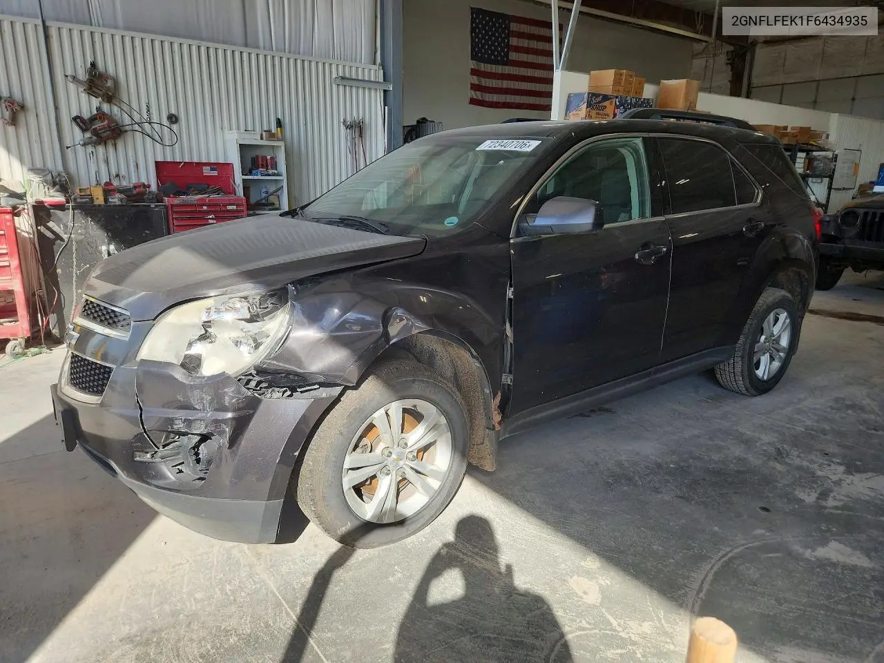 CHEVROLET EQUINOX 2015, VIN 2GNFLFEK1F6434935