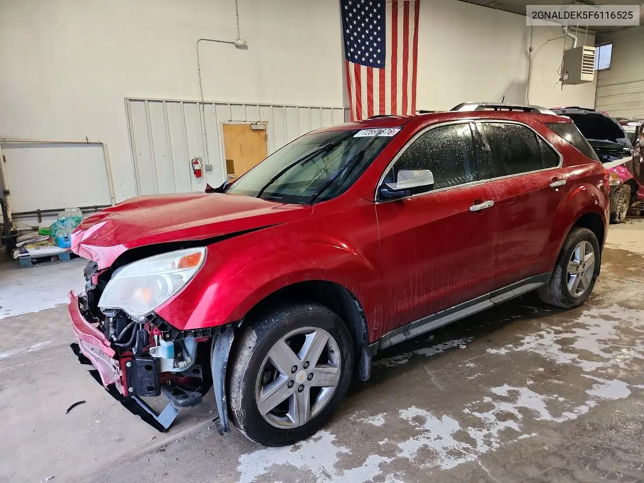 CHEVROLET EQUINOX 2015, VIN 2GNALDEK5F6116525