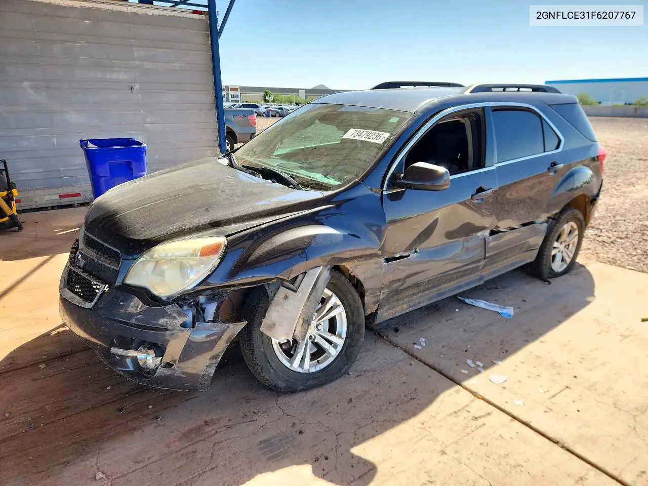 CHEVROLET EQUINOX 2015, VIN 2GNFLCE31F6207767