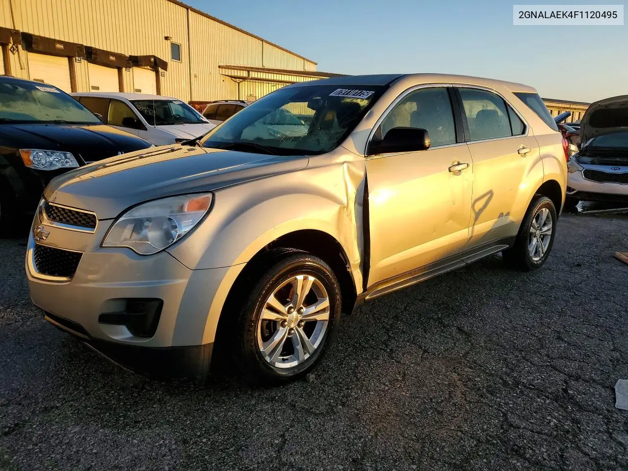 CHEVROLET EQUINOX 2015, VIN 2GNALAEK4F1120495