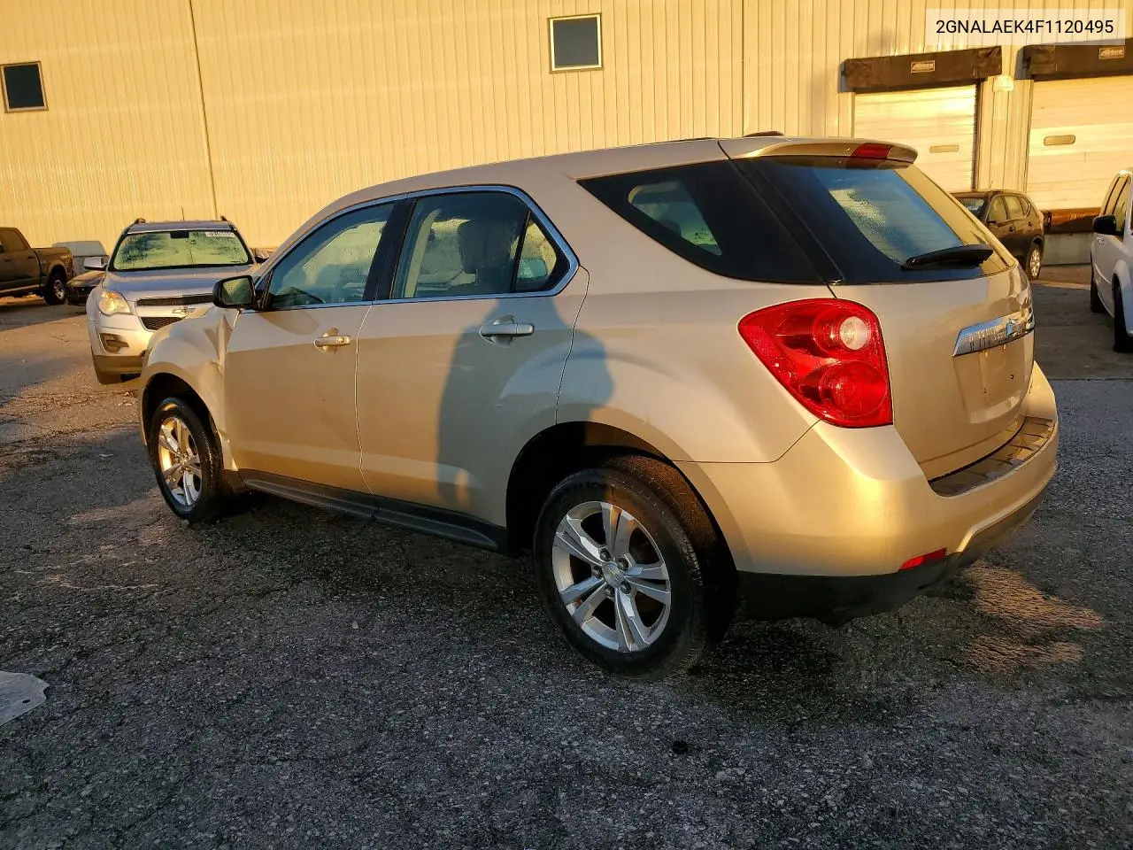 2015 CHEVROLET EQUINOX VIN 2GNALAEK4F1120495 — фото 2