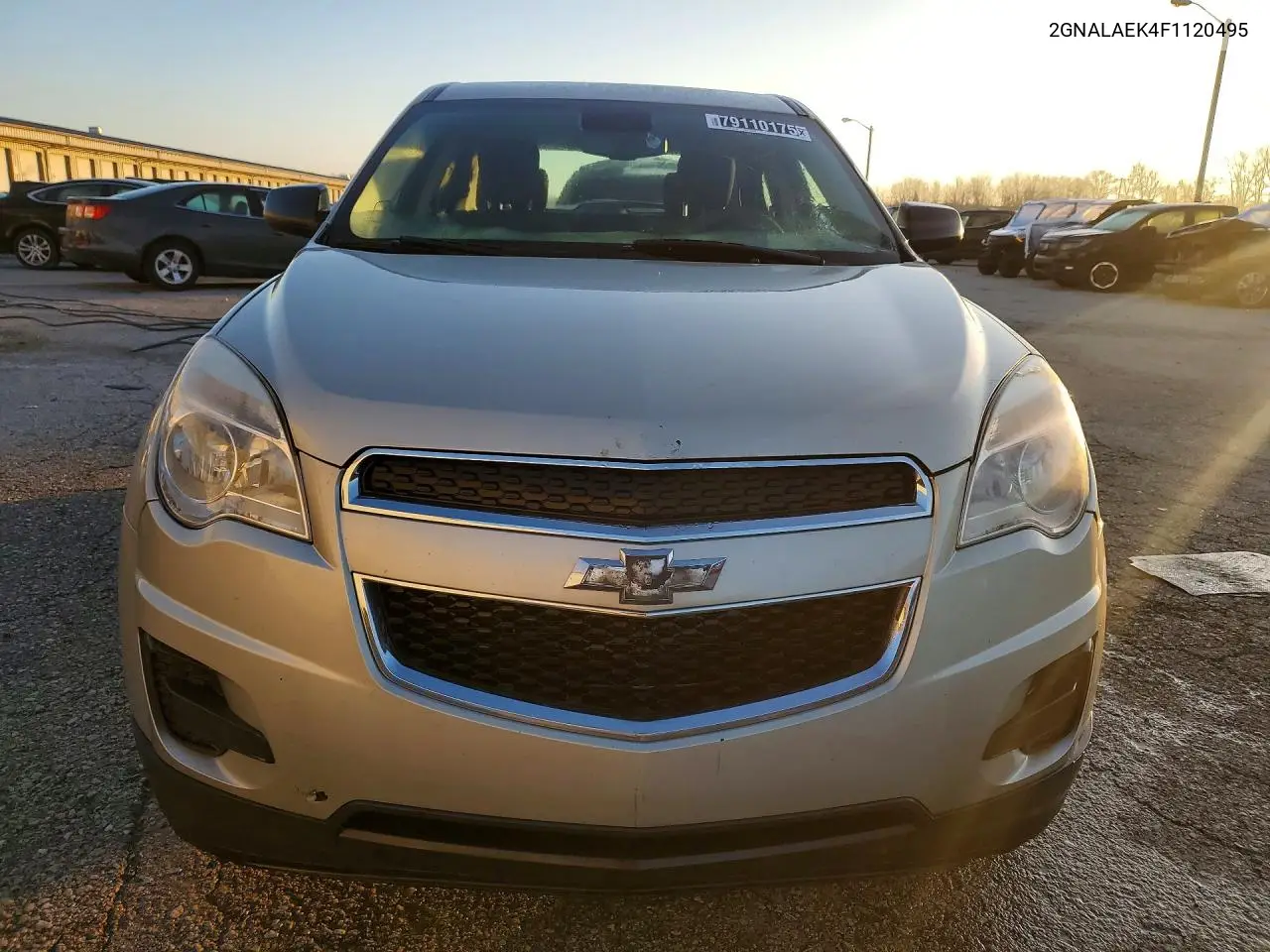 2015 CHEVROLET EQUINOX VIN 2GNALAEK4F1120495 — фото 5