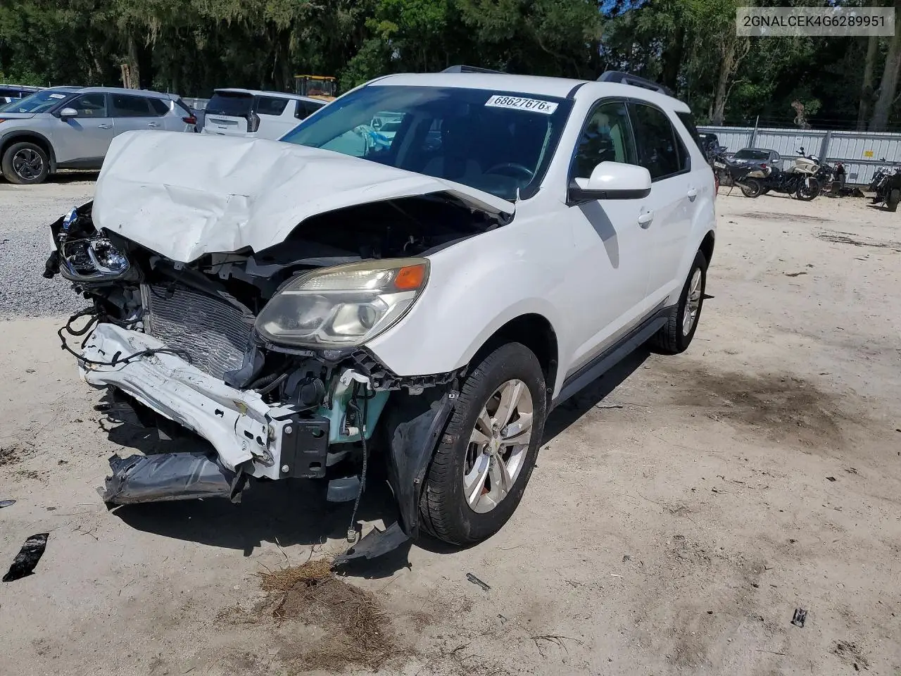 CHEVROLET EQUINOX 2016, VIN 2GNALCEK4G6289951