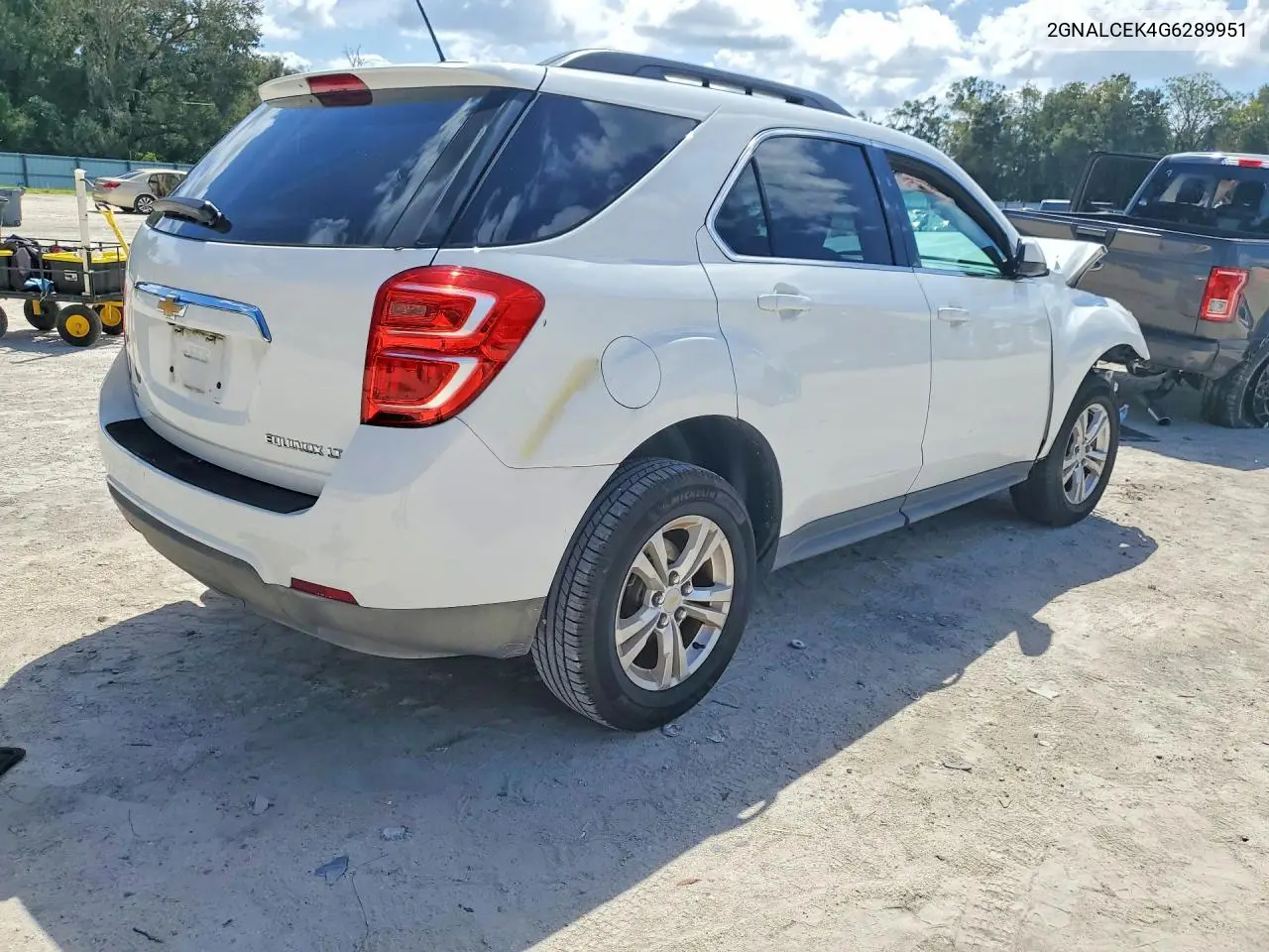 2016 CHEVROLET EQUINOX VIN 2GNALCEK4G6289951 — фото 3