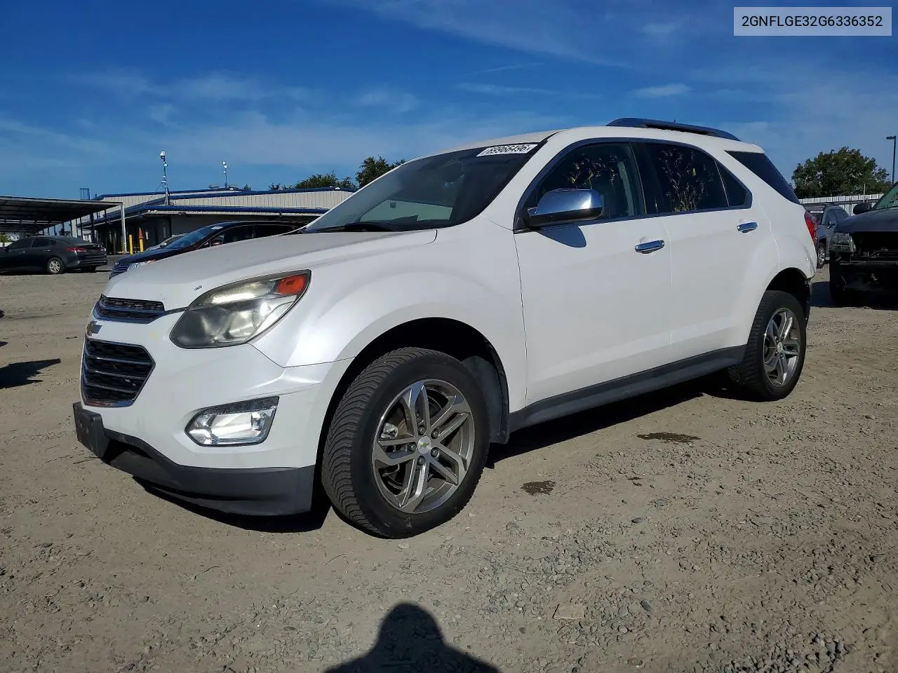 CHEVROLET EQUINOX 2016, VIN 2GNFLGE32G6336352