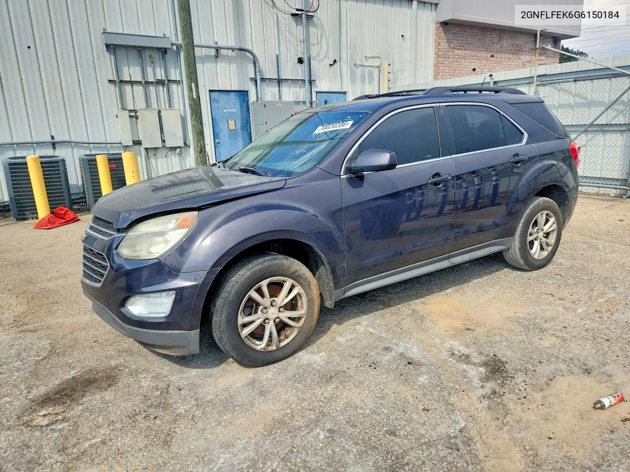 CHEVROLET EQUINOX 2016, VIN 2GNFLFEK6G6150184
