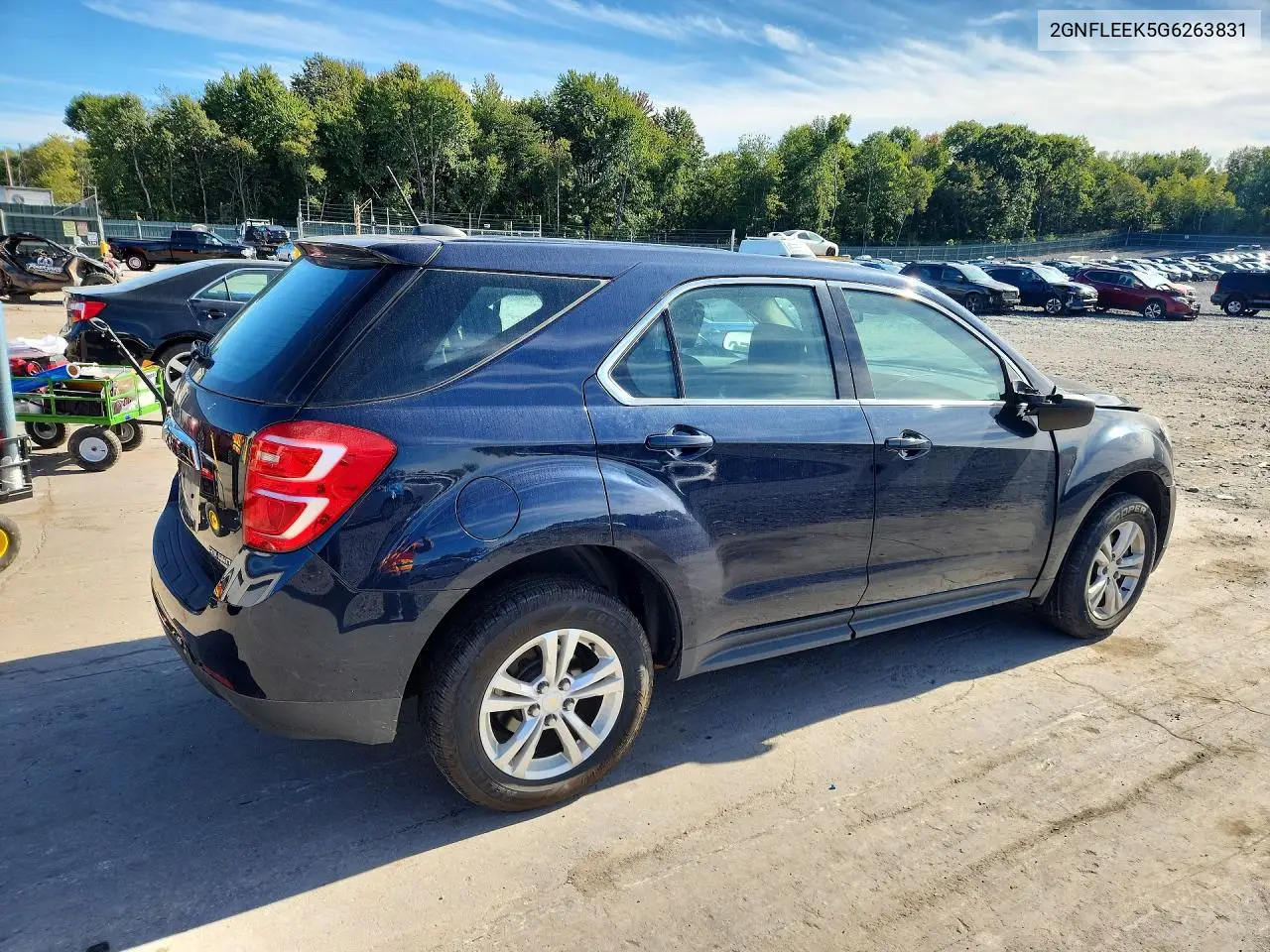 2016 CHEVROLET EQUINOX VIN 2GNFLEEK5G6263831 — фото 3