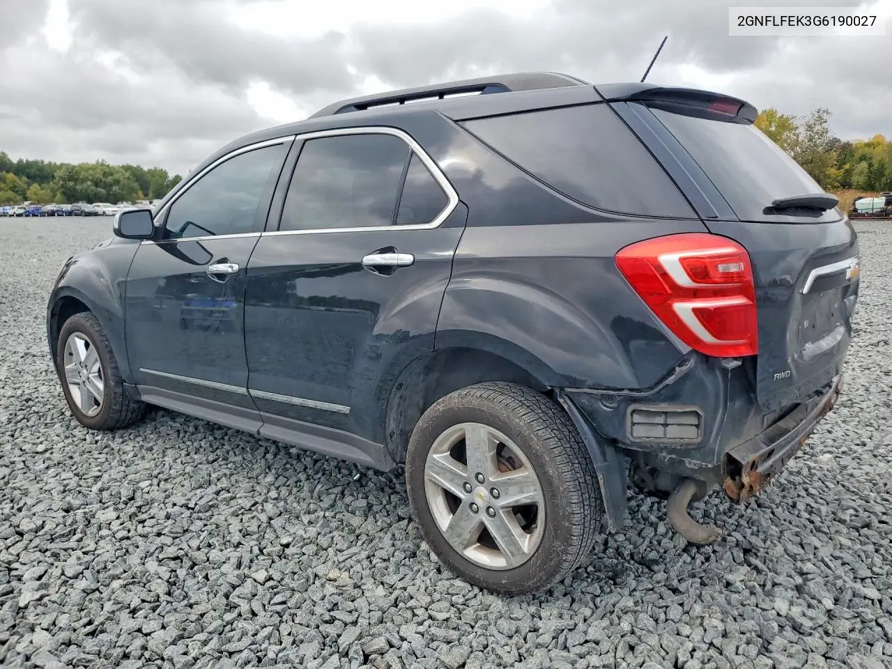 2016 CHEVROLET EQUINOX VIN 2GNFLFEK3G6190027 — фото 2