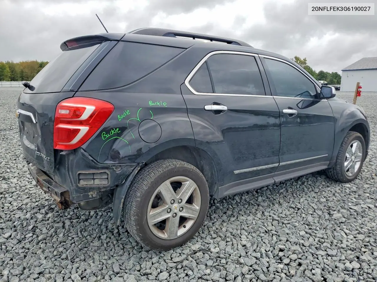 2016 CHEVROLET EQUINOX VIN 2GNFLFEK3G6190027 — фото 3