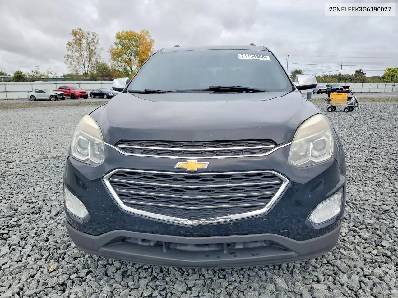 2016 CHEVROLET EQUINOX VIN 2GNFLFEK3G6190027 — фото 5