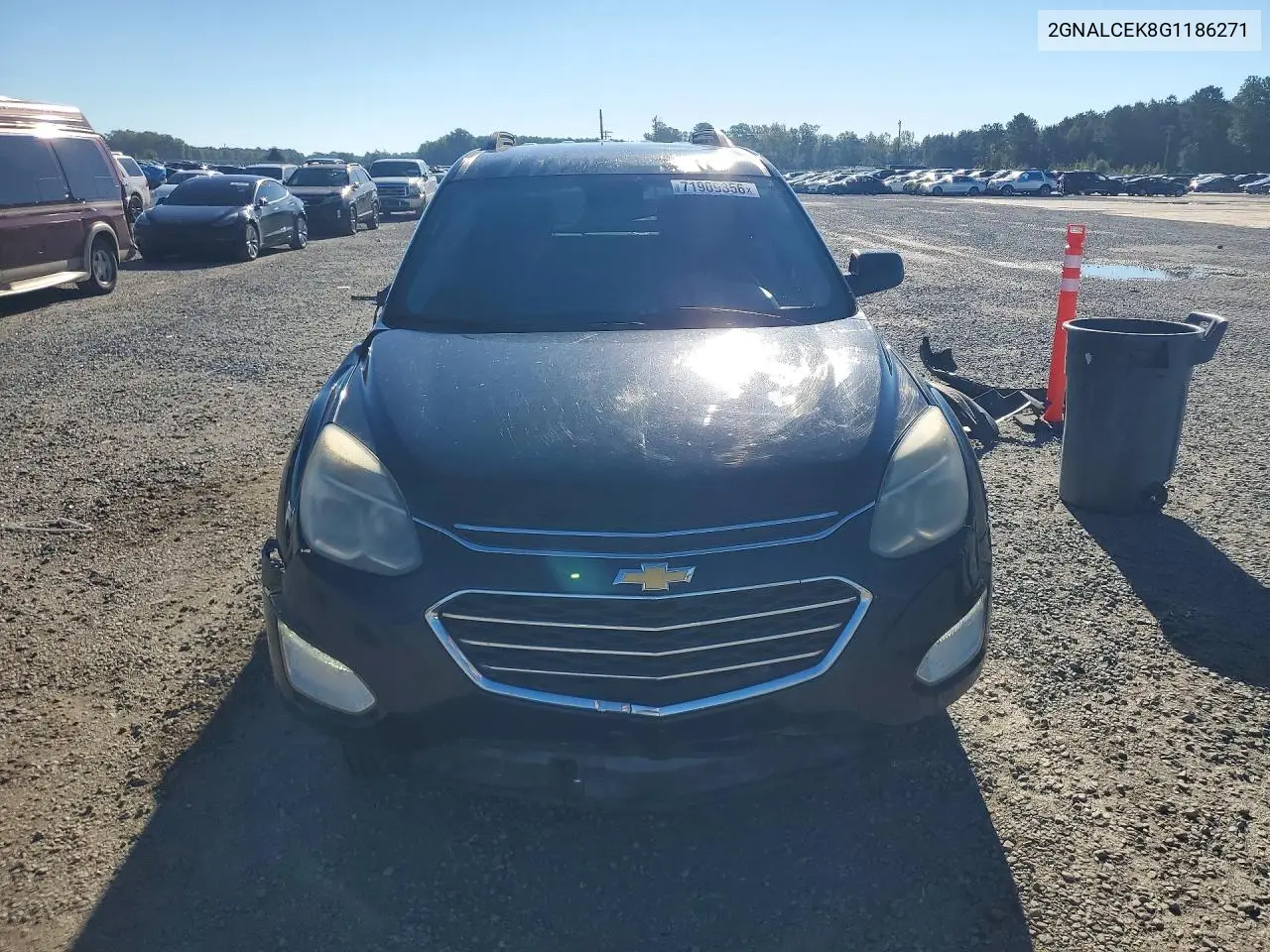 2016 CHEVROLET EQUINOX VIN 2GNALCEK8G1186271 — фото 5