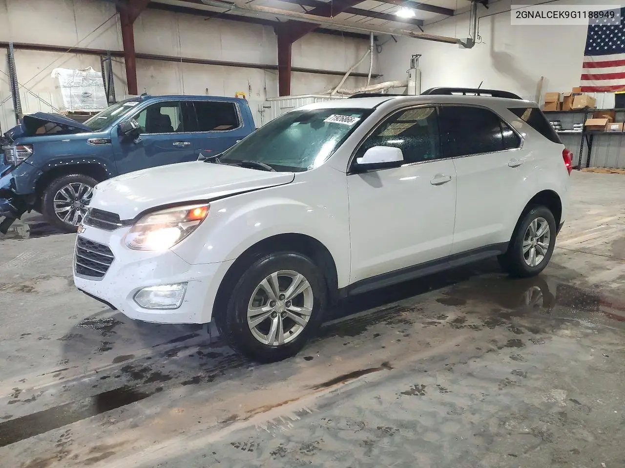 CHEVROLET EQUINOX 2016, VIN 2GNALCEK9G1188949