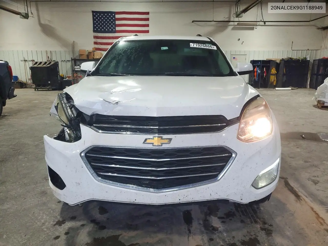 2016 CHEVROLET EQUINOX VIN 2GNALCEK9G1188949 — фото 5