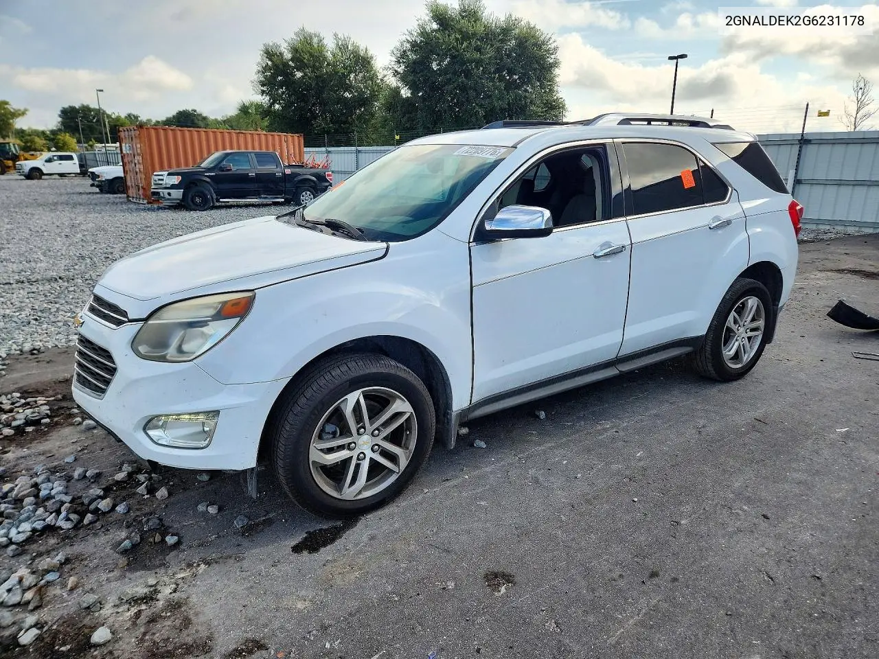 CHEVROLET EQUINOX 2016, VIN 2GNALDEK2G6231178