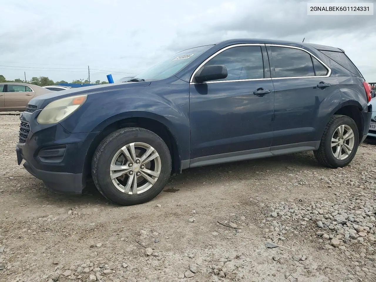 CHEVROLET EQUINOX 2016, VIN 2GNALBEK6G1124331