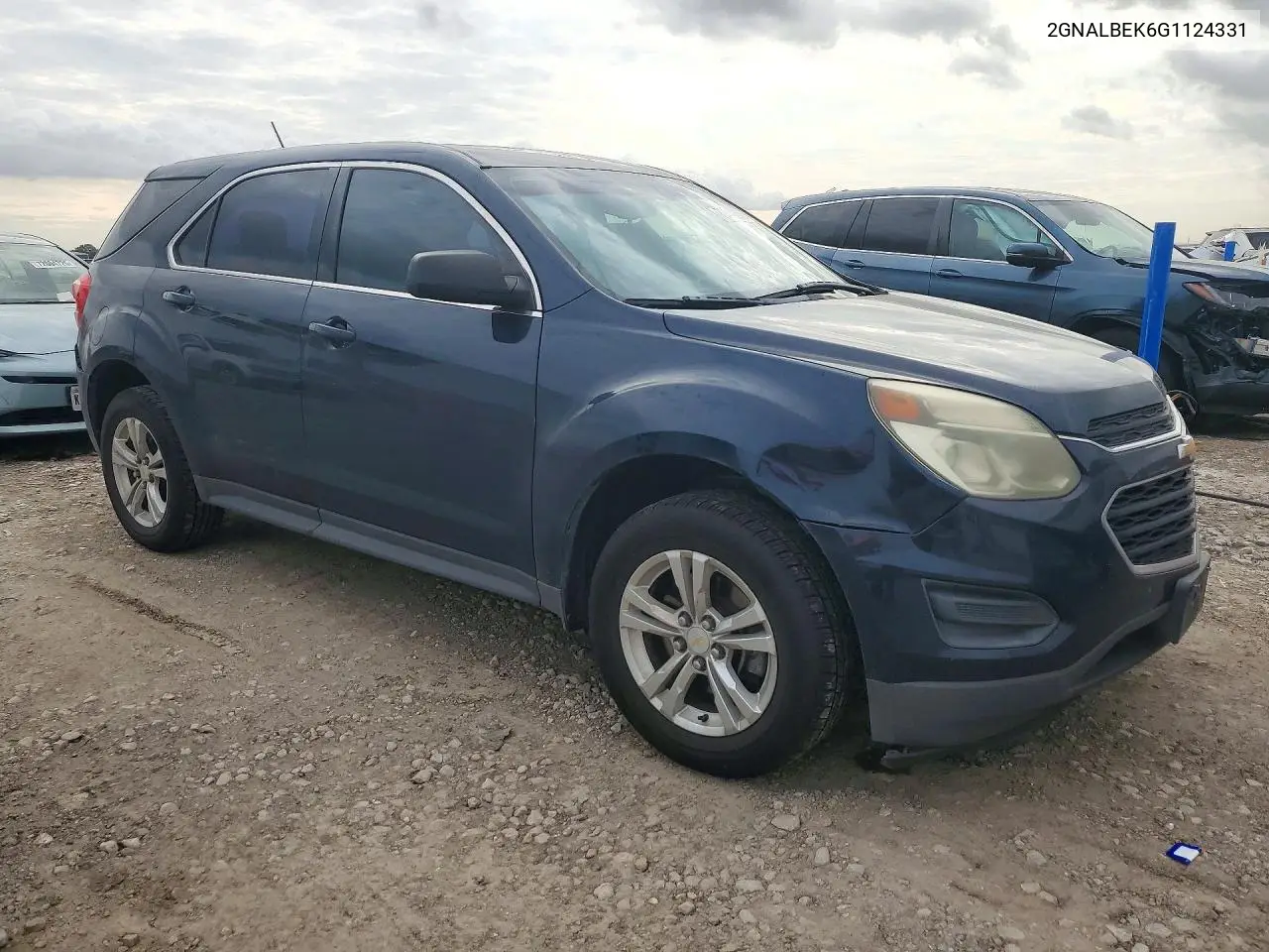 2016 CHEVROLET EQUINOX VIN 2GNALBEK6G1124331 — фото 4