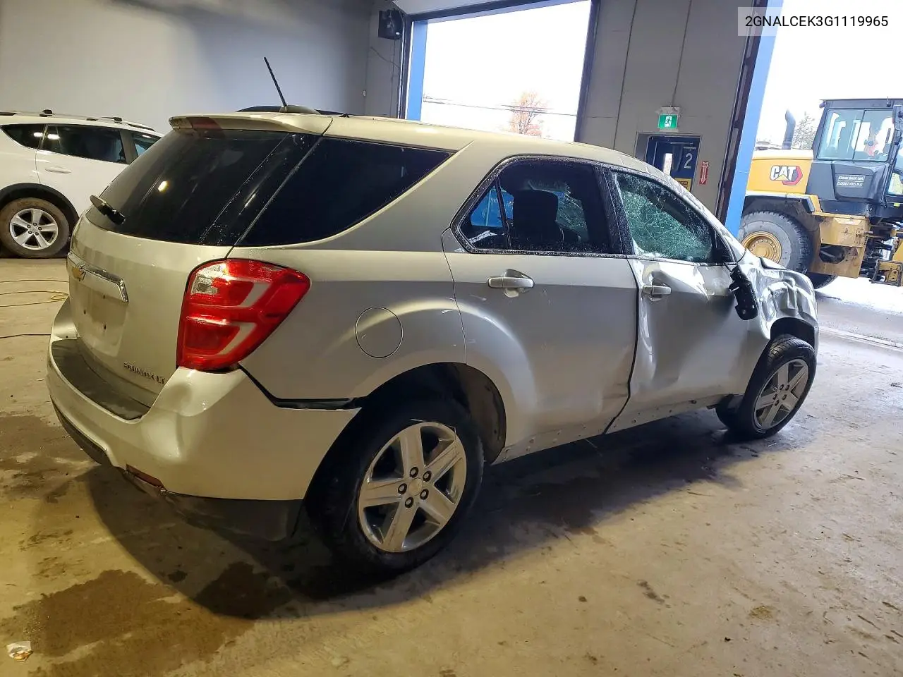 2016 CHEVROLET EQUINOX VIN 2GNALCEK3G1119965 — фото 3