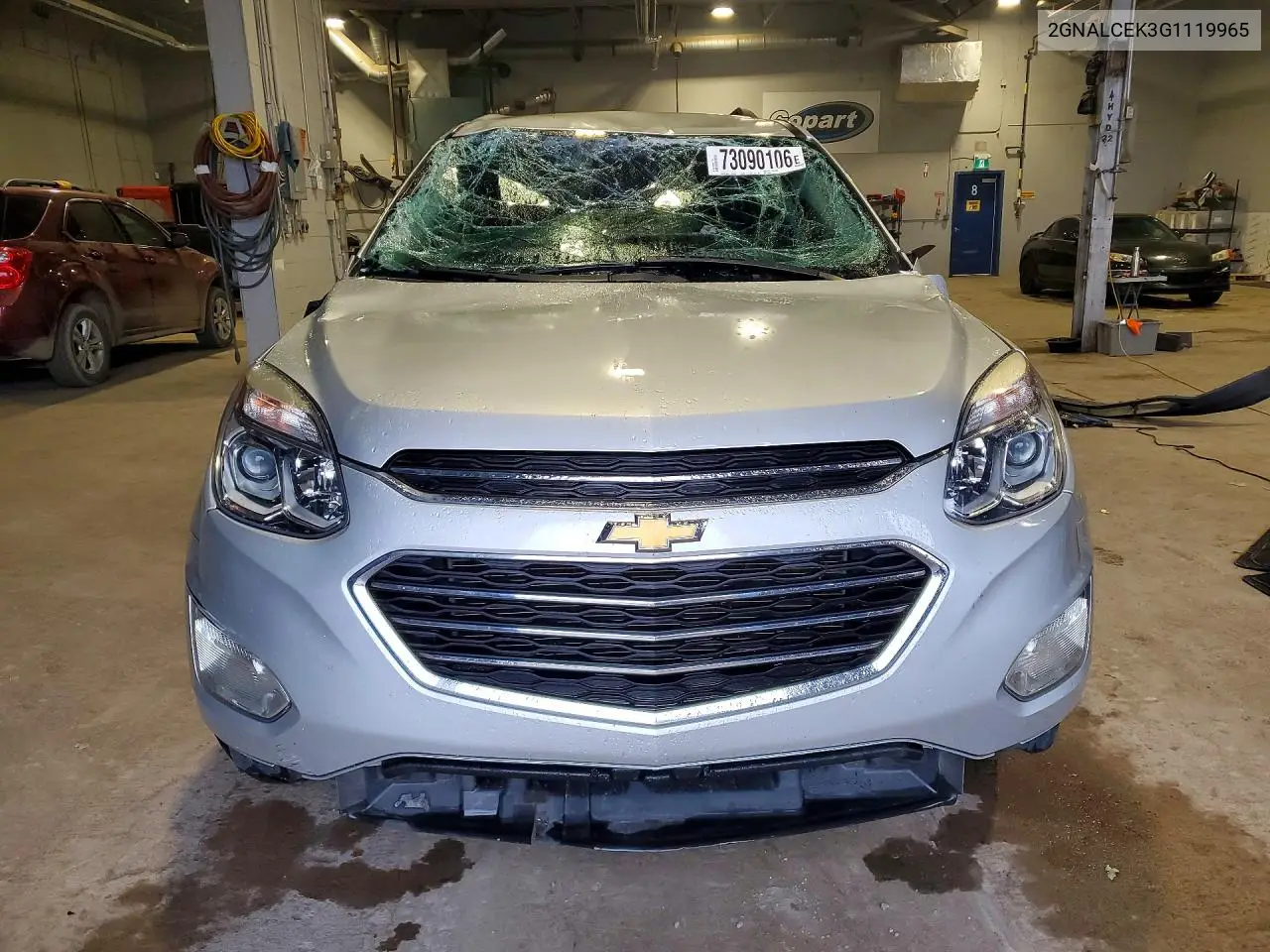 2016 CHEVROLET EQUINOX VIN 2GNALCEK3G1119965 — фото 5