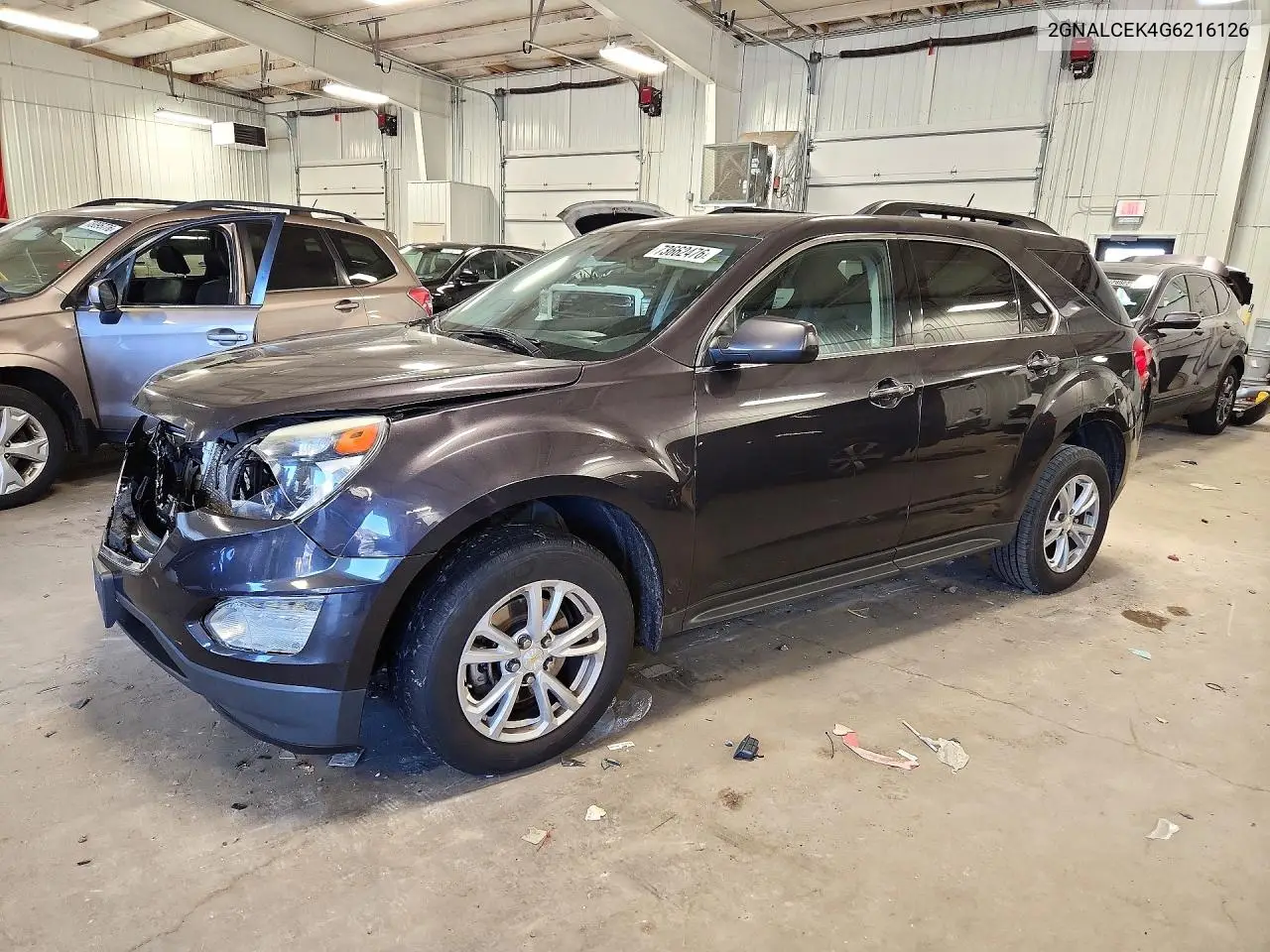 CHEVROLET EQUINOX 2016, VIN 2GNALCEK4G6216126