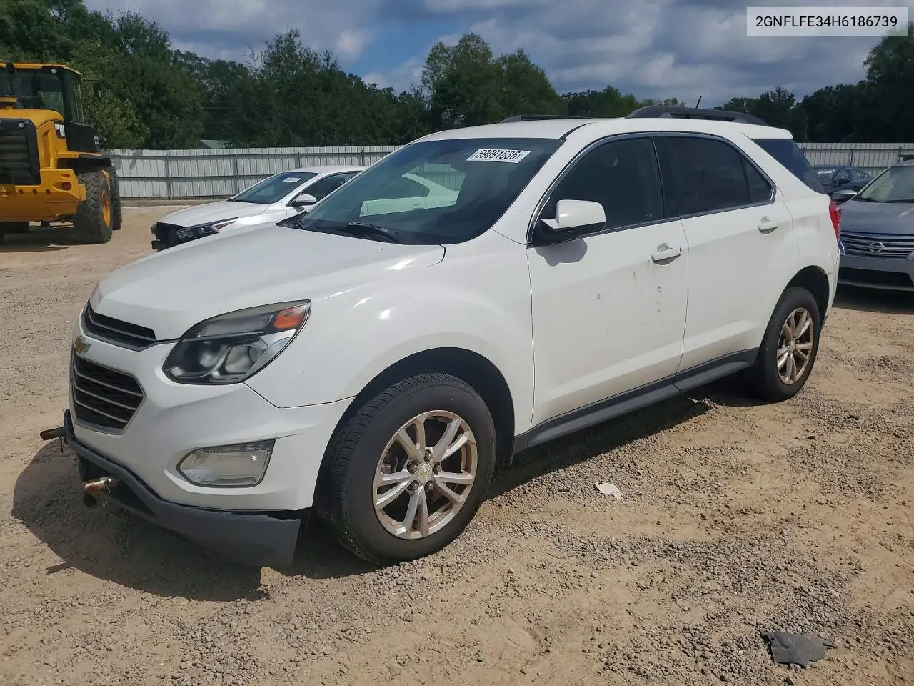 CHEVROLET EQUINOX 2017, VIN 2GNFLFE34H6186739