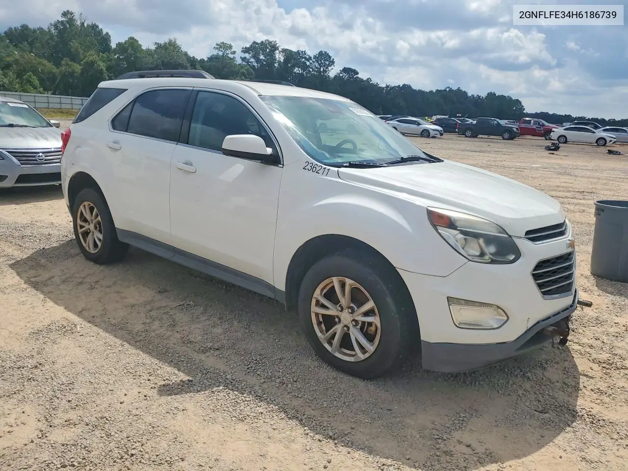 2017 CHEVROLET EQUINOX VIN 2GNFLFE34H6186739 — фото 4