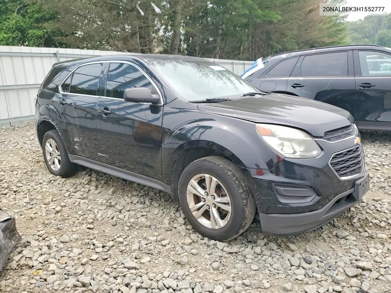 2017 CHEVROLET EQUINOX VIN 2GNALBEK3H1552777 — фото 4