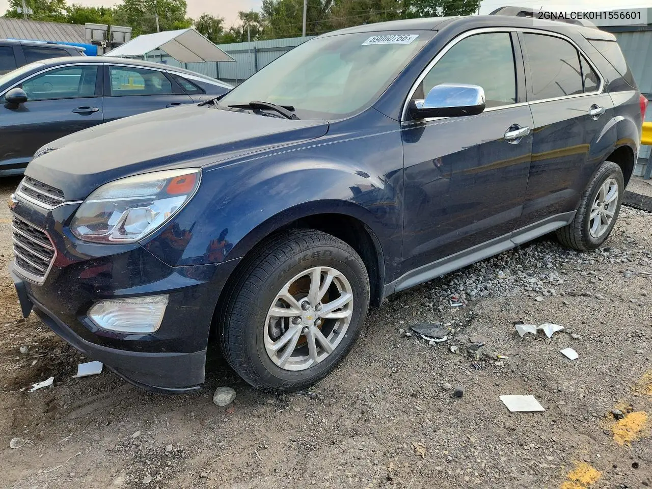 CHEVROLET EQUINOX 2017, VIN 2GNALCEK0H1556601