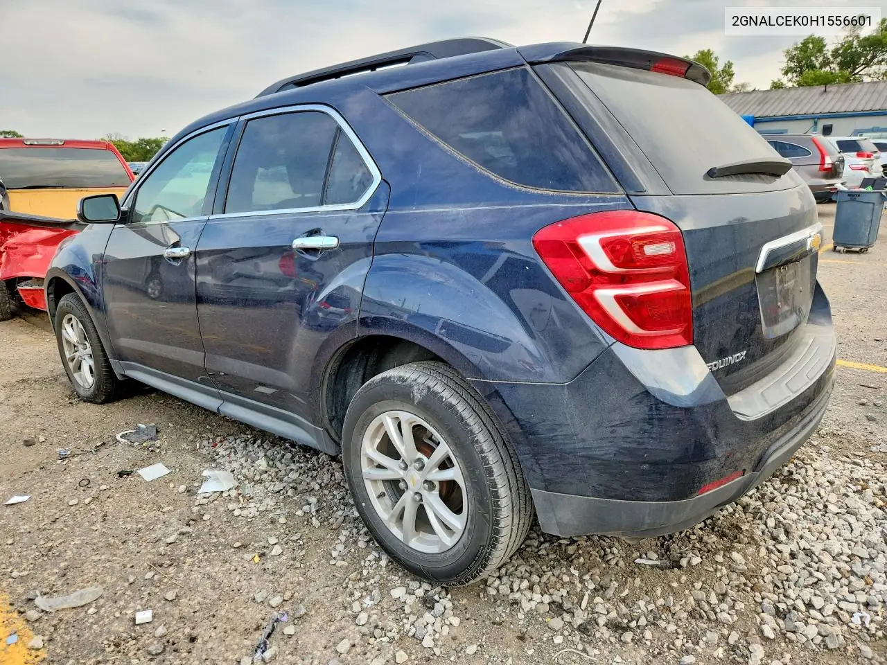 2017 CHEVROLET EQUINOX VIN 2GNALCEK0H1556601 — фото 2